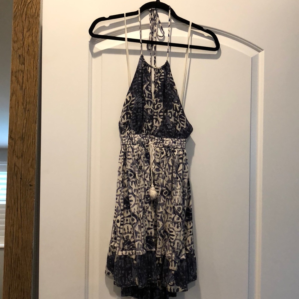 Free People Tribal print dress with pockets!
